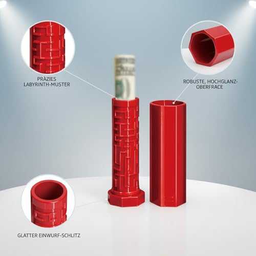 3 Stück Geldgeschenk Rätselbox, Knifflige Geschenkverpackung mit Labyrinth, Rätselbox für Geldgeschenke, Lustige Geldgeschenke Verpackung
