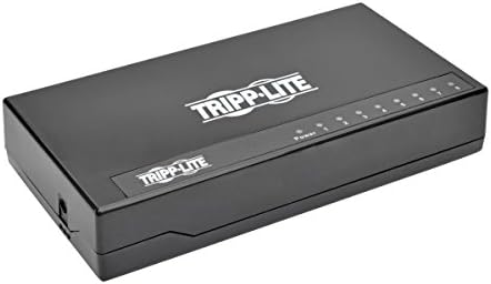 Tripp Lite 8-Port Gigabit Ethernet Switch, Desktop, RJ45 Unmanaged Network Switch 10/100/1000 Mbps (NG8P)