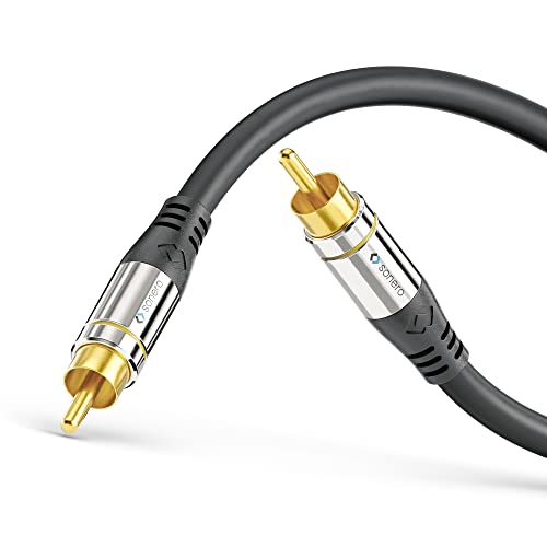 Sonero S-AC800-100 Audio Cable 10 M Rca Black - 2