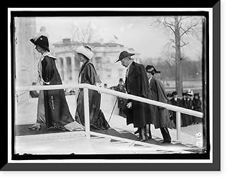 Historic Framed Print, NEW YEARS BREAKFASTS, PAN AMERICAN UNION. UNIDENTIFIED; 2 LADIES AND 2 MEN, 17-7/8" x 21-7/8"