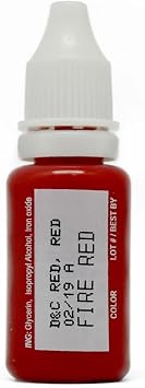 Biotouch - Fire Red Pigment 15mL Bottle