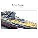 ZEZEFUFU 1:1000 Alloy WWII 1941 HMS Prince of Wales Battleship Model Simulation Warship for Collection Gift New