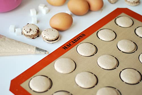 Silpat AE420295-22 The Original Perfect Macaron Non-Stick Silicone Baking Mat thumb #7