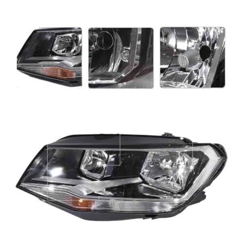 Feux avant pour Caddy 2016-2024 optique de phare avant de remplacement sans ampoule