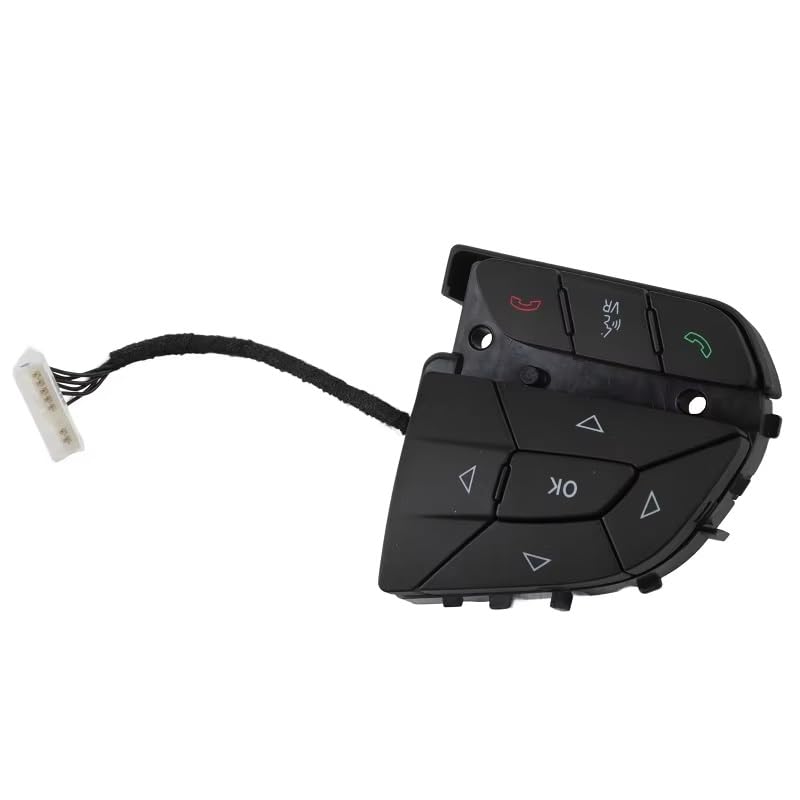 Cruise Control Switch 05081287AA 05081289AA Car Steering Wheel Control Switch for Chrysler 200 300 for Pacifica for Challenger for Jeep for Cherokee(A Pair)