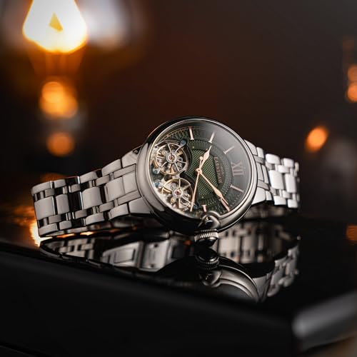 EARNSHAW Analog Green Dial Men's Watch-ES-8266-77 - Image 3