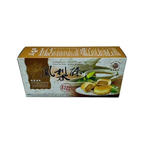 Mong Lee Shang Traditional Taiwanese Pineapple Shortcake 8.8 Oz 1 Pack (10p) Cover