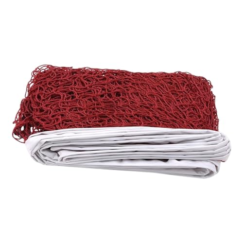 Lljsszr Badminton Net for Volleyball and Training in Outdoor, Red