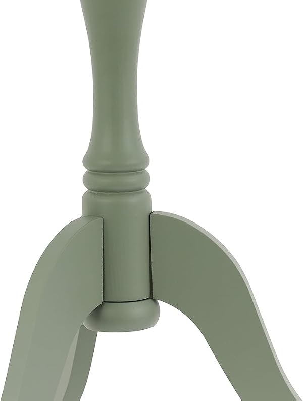 Decor Therapy Simplify Pedestal Accent Table, Olive Branch by Decor Therapy - Image 5