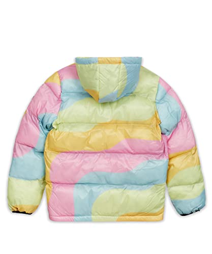 Reason Jackets For Men, Warm Insulated Travel Windbreaker, Popeye Wham Allover Print Winter Puffer Jacket (Multi 2,Size L) #TOP2