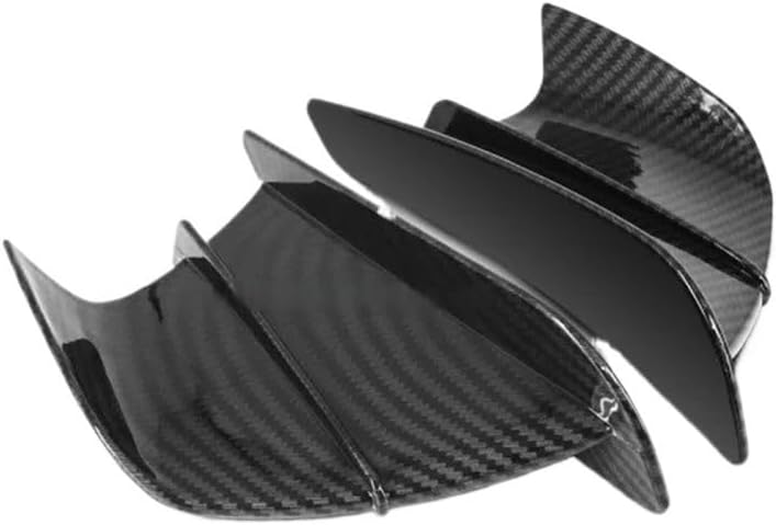 Motorcycle Spoiler Side Wing Fairing Motorcycle Side Winglet Spoiler Wind Flow Fixing Wing Front Fairing for Panigale V2 V4 899 959 1198 1199 1299