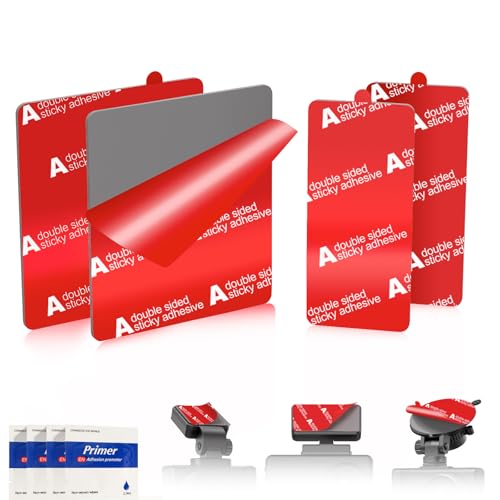 Dash Cam Sticky Pads - Double Sided Heat Resistant Adhesive for C...