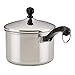 Farberware Classic Stainless Steel Sauce Pan/Saucepan with Lid, 3 Quart, Silver