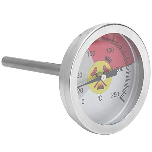0?250? Grill Thermometer Stainless Steel Oven Pointer Thermometer Temperature