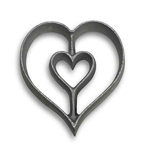 Honey-Can-Do Heart Rosette Iron