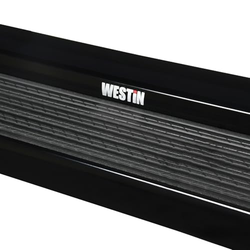 Estribos de aluminio negro Westin 27-64755 91in miniatura 3
