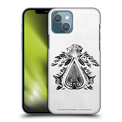 Official Assassin's Creed Crest Brotherhood Logo Hard Back Case Compatible with Apple iPhone 13