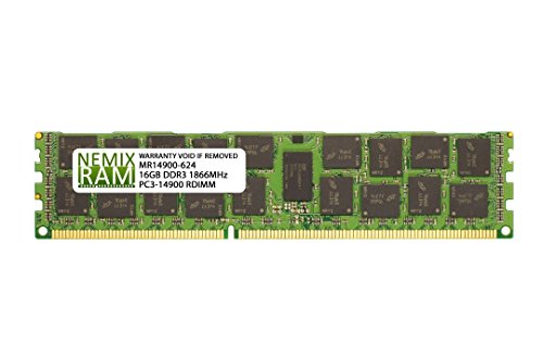 NEMIX RAM 16GB (1X16GB) DDR3 1866MHZ PC4-14900 2Rx4 1.5V 240-PIN