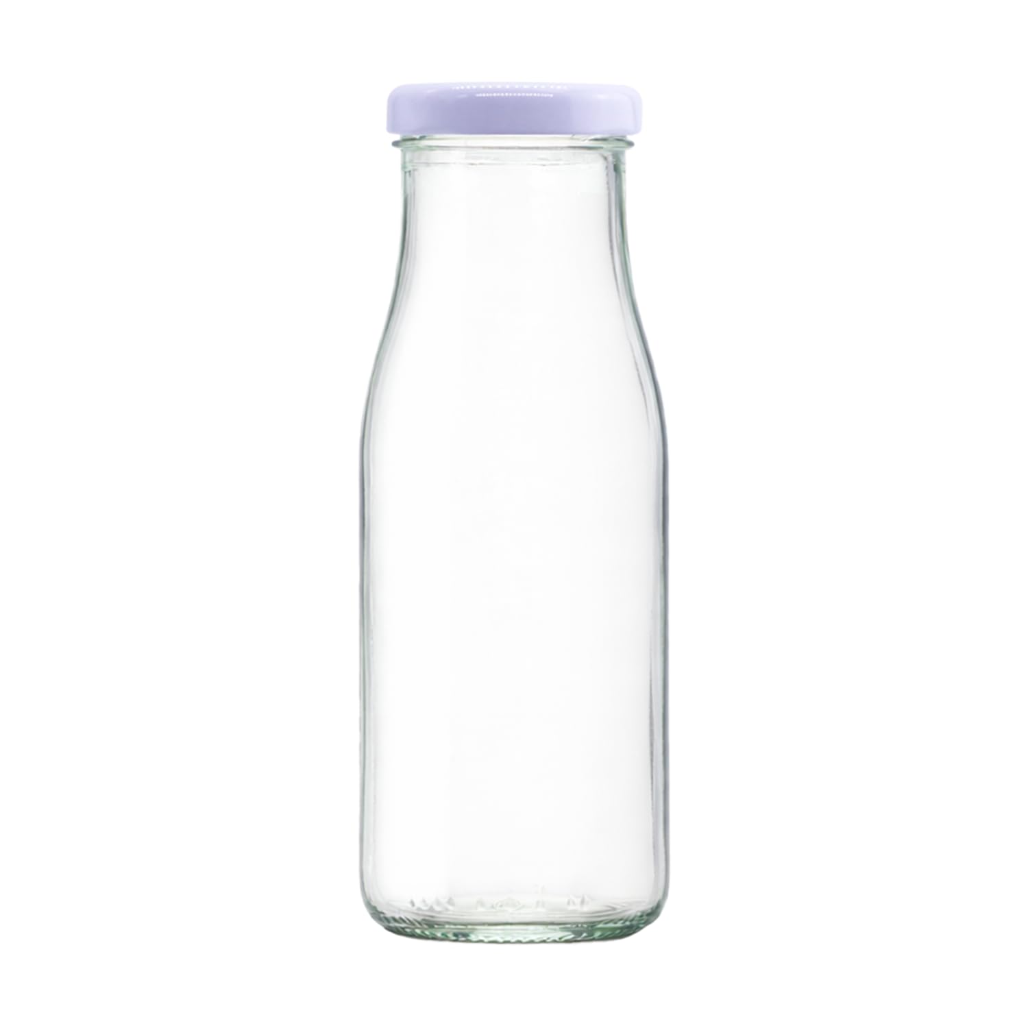 Wares Of Knutsford White Mini Glass Bottles With Lids 156Ml (Pack Of 12) – Small Juice, Milk & Smoothie Bottles For Parties, Weddings & Favours