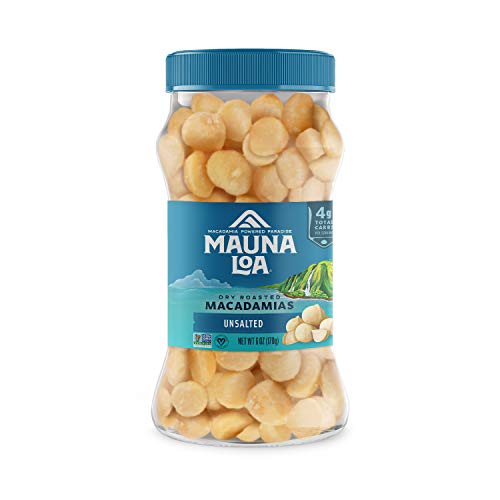 Mauna Loa Unsalted Macadamia Nuts 6 oz Jar