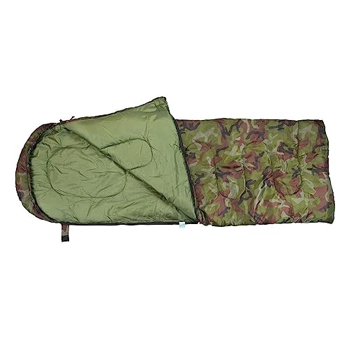 ntk, Saco de Dormir Tipo Sarcófago Viper, com Faixa de Temperatura entre 5°C à 12°C, com Capuz Incor
