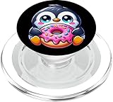 Photo Gallery carino penguin cartoon donut dessert delizia popsockets popgrip per magsafe Photo Gallery carino penguin cartoon donut dessert delizia popsockets popgrip per magsafe
