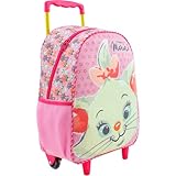 Mala com Rodas 16, Marie Cuteness, 8540, Rosa Claro