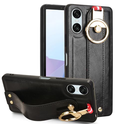 Xperia 10 VI SO-52E��p�P�[�X ���^ �y�� Sony �G�N�X�y���A 10 VI SOG14�p���@�\�ی�J�o�[ �X�^���h�@�\�t�� A402SO�K�p�ی�X�}�z�J�o�[ �ǎ�PU���U�[�̗p docomo Xperia 10 VI SO-52E a