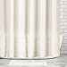 mDesign Waffle Knit Long Cotton Blend, Spa Quality, Luxury, Solid Color Cloth Shower Curtains for Bathroom - Hyde Collection, 72