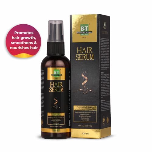 Image of BT BOERICKE & TAFEL B&T Hair Serum - Enriched With Flax Seed Extract, Rice Water, Amla For Hair Nourishment