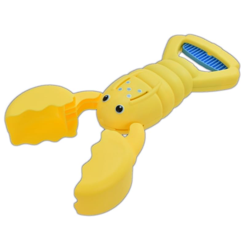 Summer Fun - Lobster Sand Grabber in Yellow Beach Sandpit