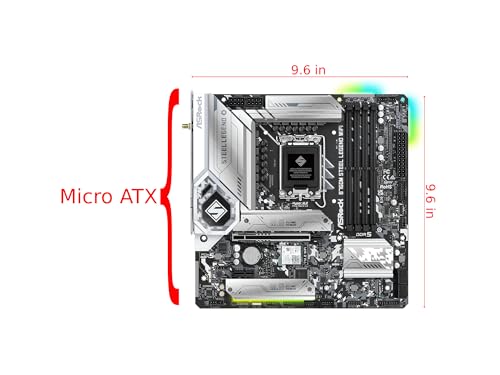 Image of ASRock B760M Steel Legend WiFi Motherboard