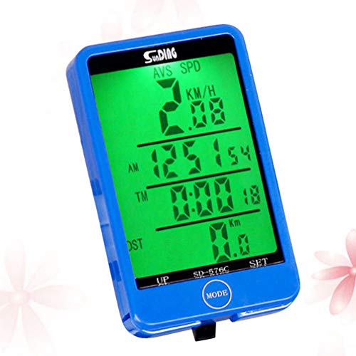 CLISPEED Computador De Bicicleta Ciclocomputador Sem Fio Medidor De Distância De Bicicleta Monitor D