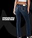 True Religion Women’s Becca Mid Rise Bootcut Jeans – Premium Stretch Denim, Contoured Ladies Jeans, Indigo Upgrade, 27