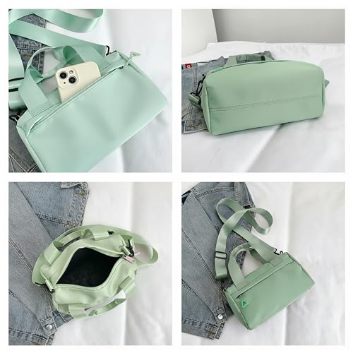 Image of POPCUBE Women's Compact Sling Bag & Hand Purse Combo | Detachable Strap Shoulder Bag with 2 Compartments | (28cmx12cmx18cm) Stylish Handbag with Strong Handles for Travel, Shopping & Daily Use