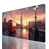 【TAPIS SOURIS IMPERMÉABLE】 : Ce tapis de souris est conçu avec soin et présente des bords épais et cousus étroitement pour éviter l'usure, la déformation et le décollement. Son revêtement anti-éclaboussures protège efficacement des liquides. En cas de déversement de boissons ou d'autres liquides, essuyez-le délicatement avec un chiffon humide