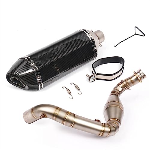Sistema de escape para BMW G310R 2017 con acabado de precisión de 51mm