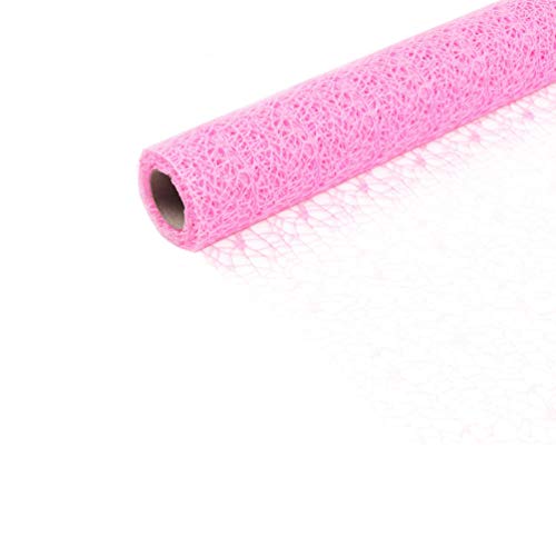 HEALLILY Maglie Decorative Rotoli Jacquard Netto