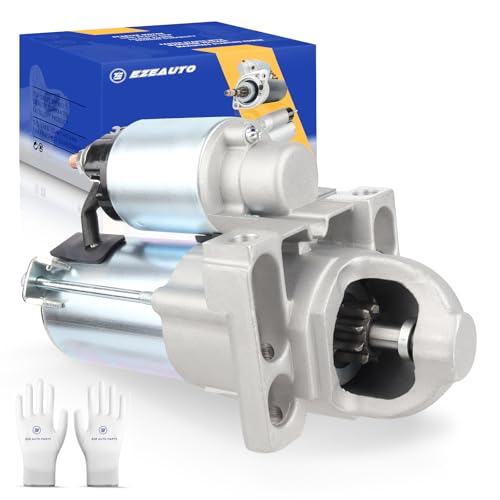 Image of Ezexpreze 6970 New Starter Motor Replacement for Chevrolet Tahoe 4.8L 5.3L 2009-2014, Silverado Suburban 1500, Express 2500 3500, GMC Yukon XL, Sierra, Savana, Canyon V8 Engine OE: 12611102 19168041