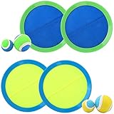 EVERICH TOY Beach Toys Outside Toys for Kids Ages 4-8-Lawn Game Ball Catch Games Paddle...