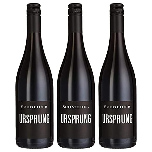 Markus Schneider Ursprung Rotwein Wein trocken (3 x 0,75l)