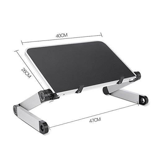 HBJWOV soporte ajustable para laptop plegable de aluminio miniatura 2