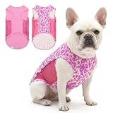 UNIPUP 2 Pack UPF 50+ Sun Protection Sports Fan Pet T-Shirts, Quick-Dry Soft Clothes for Medium Large Dogs...