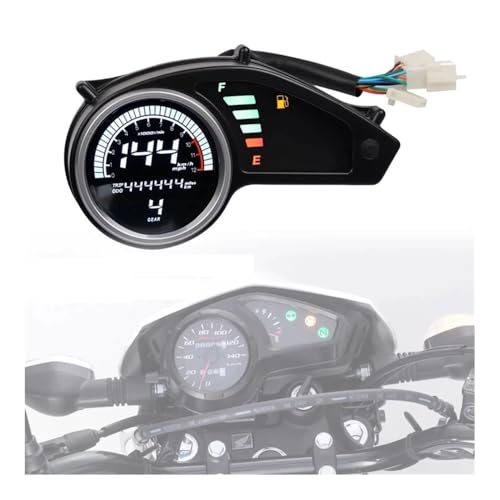 ゲージ オドメーター タコメーター オートバイタコメーター デジタル走行距離計 スピードメーター ギア表示付き XR150 XR-150L XL150 CG150 GY200用