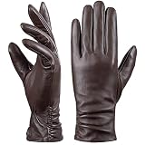 Dsane Womens Winter Leather Touchscreen Texting...