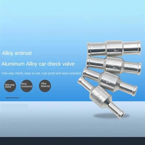 Clapet anti-retour pour carburant diesel essence et tuyau de pompe à vide 8mm