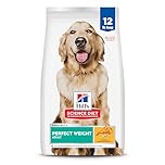 Hill's Science Diet Adult Perfect Weight Chicken Recipe Dry Dog Food 5.44 kg Bag