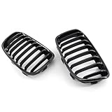 Compatible Con Para F20 F21 2012 2013 2014 1 Par Parrillas Parachoques Delantero Automático De Riñón Entrada Aire Rejilla De Ventilación Parrillas delanteras