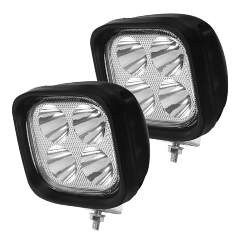 Anneome 2 pezzi Faro LED per Carrello Elevatore Lampada Frontale Super Luminosa Alta Efficienza Facile Installazione per Modelli Vari