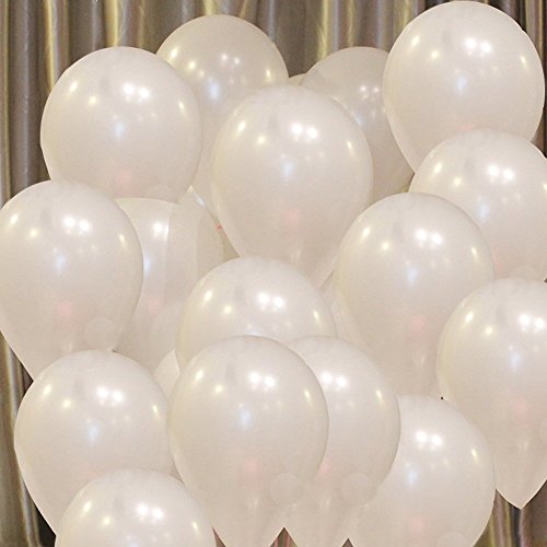 LONHEO White Latex Balloons 100pcs/lot 10 inch 1.8g Thick Balloon Wedding Party Birthday Balls Classic Toys Christmas Gift